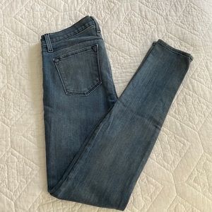 J Brand super skinny jeans in mystical wash